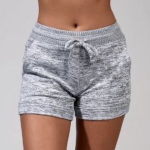Heather Gray Shorts Size 1X NWT 90 Degree by Reflex